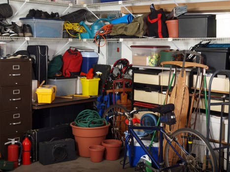 Clean and organized community space after rubbish removal